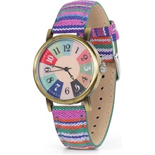 L 76051 Colorful Bohemian Hippie Watch ��ɫ���������ֱ�