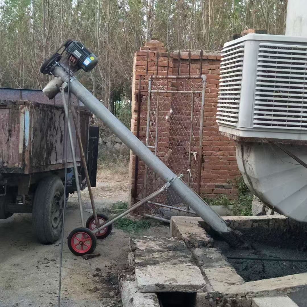 不堵塞干湿两用抽粪机 绞龙式抽粪机 猪舍鸡舍化粪池吸粪机