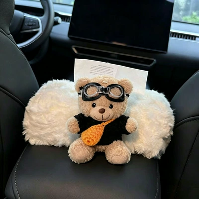 Car tissue box/set: decoration, plush toy, interior car accessory