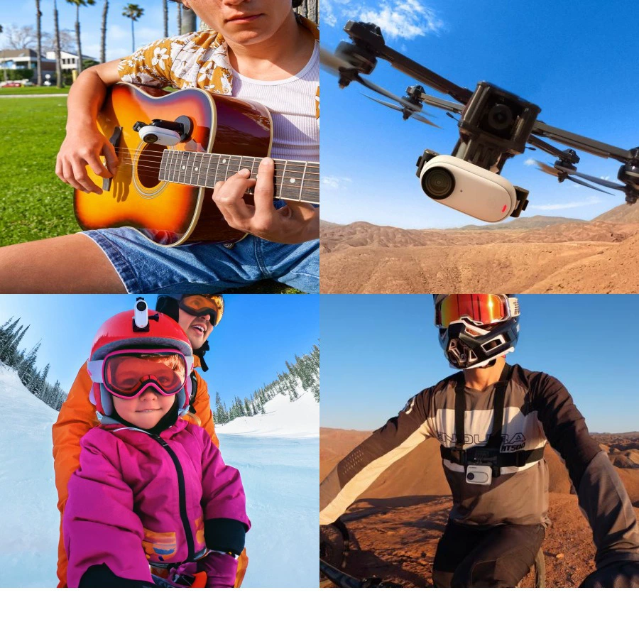 Камера Shadow Stone Insta360 GO 3 с креплением на большой палец, спортивная водонепроницаемая камера для влогов с участием родителей и детей, GO3