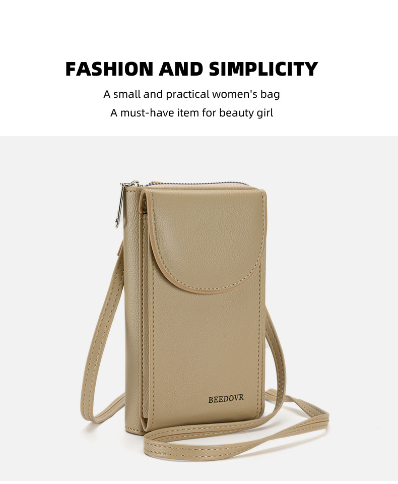 2024 nuova borsa a tracolla monospalla minimalista da donna per cellulare, tendenza borsa piccola verticale alla moda_voghion.com