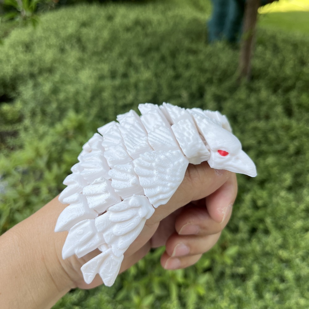 3D打印老鹰塑料工艺品微景观摆件仿真动物DIY造景多肉饰品手办