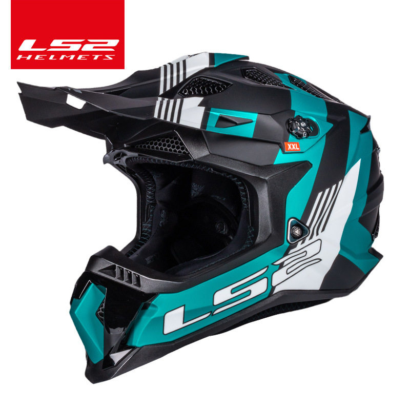Lin Dao profesional motocicleta Four Seasons casco completo MX700 ls2 off-road casco de la motocicleta tire casco montaña cuesta abajo sitio
