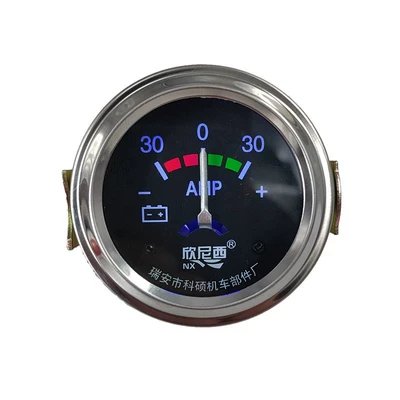ammeter, water temperature gauge, Air pressure gauge/tire pressure gauge