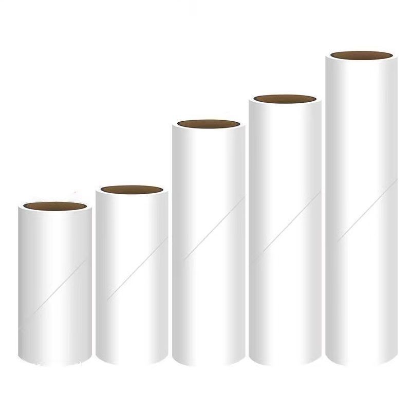 Adhesivo de pelo para reemplazar el papel de rodillo fuerte pegajoso de pelo desgarrado tipo desgarrador de polvo desgarrador de papel para eliminar la pelo de gato