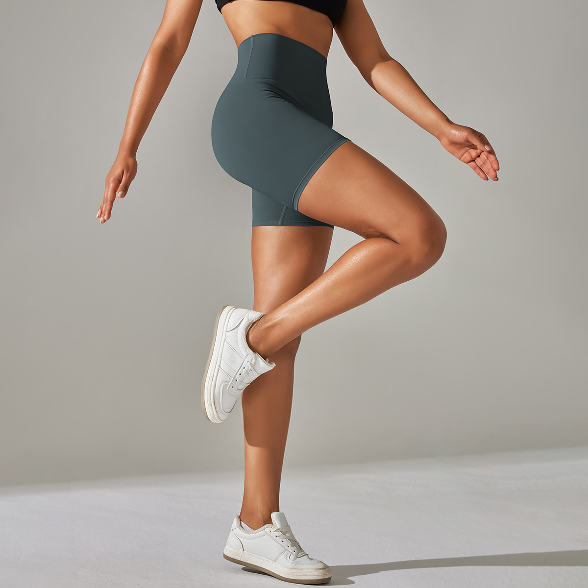 105g Weight Shorts Pants Length Nylon, Spandex Fabric Type Leggings Pants Type Fitness, Yoga Occasion Solid Color Pattern Summer, Spring Season Casual, Sport Style Style Casual Sport Style Solid Color Nylon Spandex Active Bottoms Leggings 101