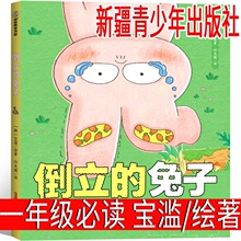 倒立的兔子 新疆青少年出版社 一年级必读绘本课外书 【韩】宝滥/