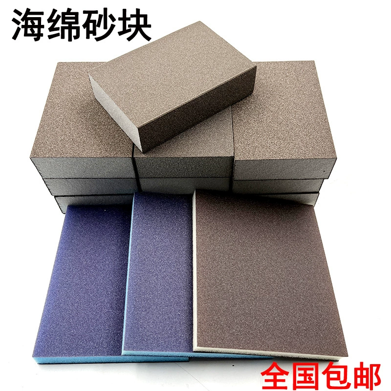Оптовая Продажа с фабрики губка песочный блок шлифовка стен наждачная бумага красивый шов деревянная дверная линия деревообрабатывающая мебель краска полировка Песочная плитка