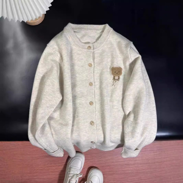 Knitted autumn sweater