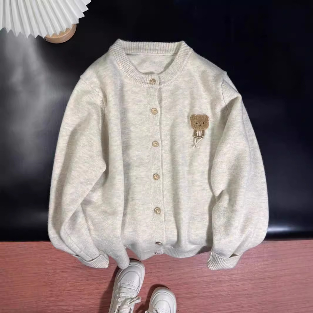 Knitted autumn sweater