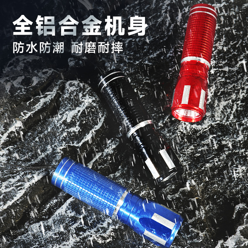 Jiangfenfa Pocket Genie portátil mini linterna recargable para usuarios al aire libre acampando