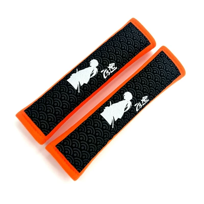 Seat belt shoulder pad — factory direct sale in stock - sword-heart-orange
