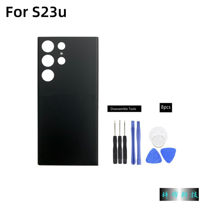 For Samsung S8 battery back cover S20Plus S24 S23 curved cell phone battery cover back cover glass back cover