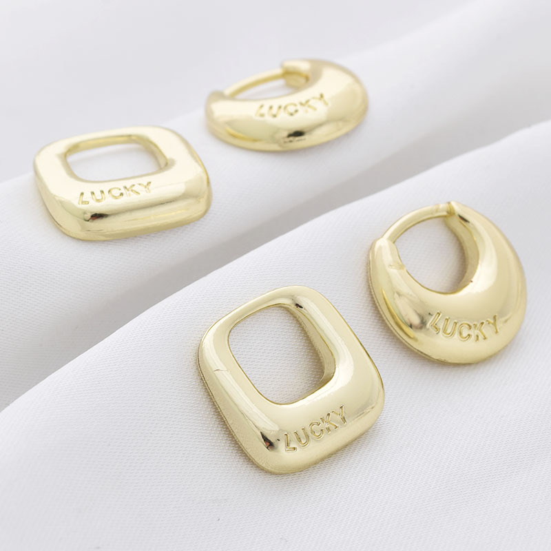 10 Pcs/package Simple Style Letter Solid Color Alloy Plating Pendant Jewelry Accessories display picture 1