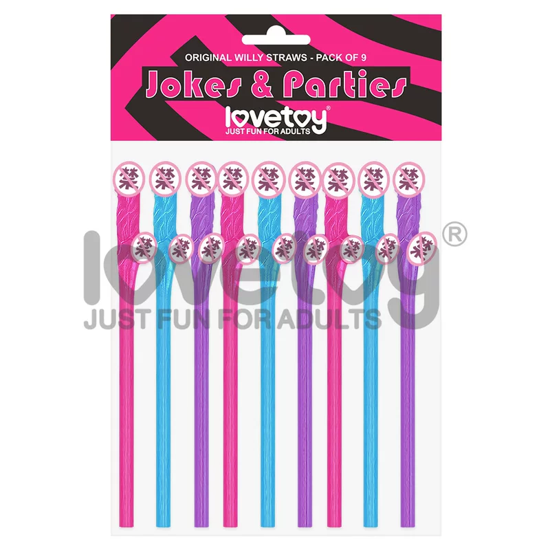 Genuine JJ моделирующая трубочка LOVETOY обычная 9-штук LV765001C