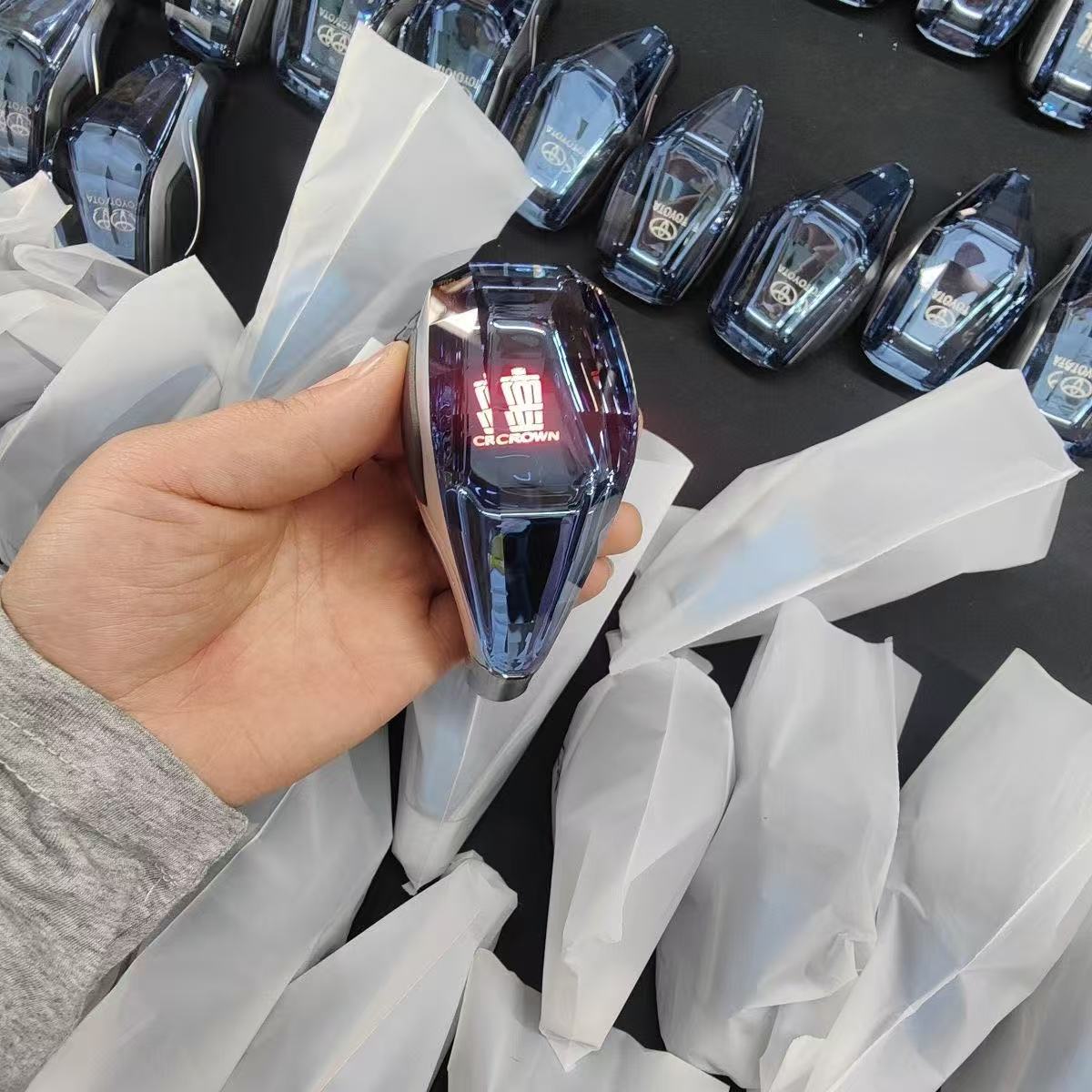 Suitable for the 12Th Generation Toyota Crown 2.53.0 Gear Shift Knob, Modified Crystal Gear Shift Lever