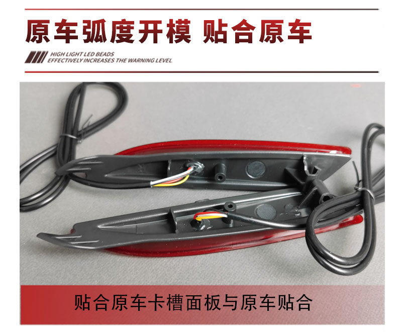 Suitable for 22-26 Models of Mazda Cx-5, Special Rear Bumper Light, Mazda Cx-5 Modified Led Brake Light Tail Light