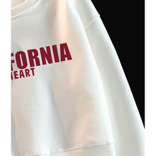 2025新款加绒卫衣女秋冬加厚冬季白色圆领无帽厚款短款上衣冬