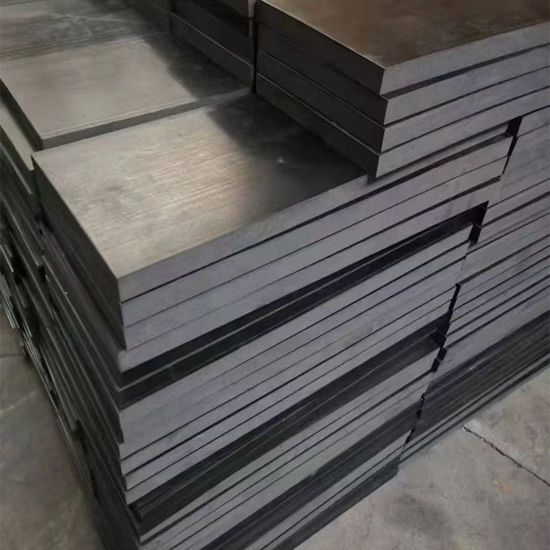 50mm厚货车停靠缓冲防碰撞橡胶减震块加厚橡胶大板工业减震橡胶块