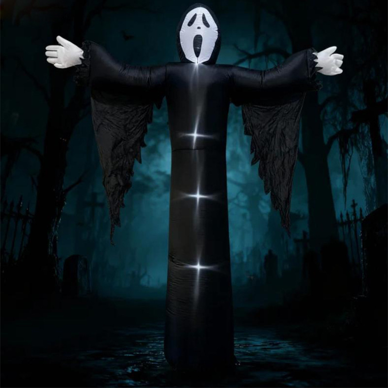 Transfronterizos para Amazon Halloween inflables 3.6 milímetros de lámparas negras de aire modelo de decoración extraña decoración creativa