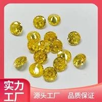 Завод по прямым оптовым продажам искусственных круглых циркониевых камней Wuzhou 3A, белые/цветные искусственные круглые цирконы.