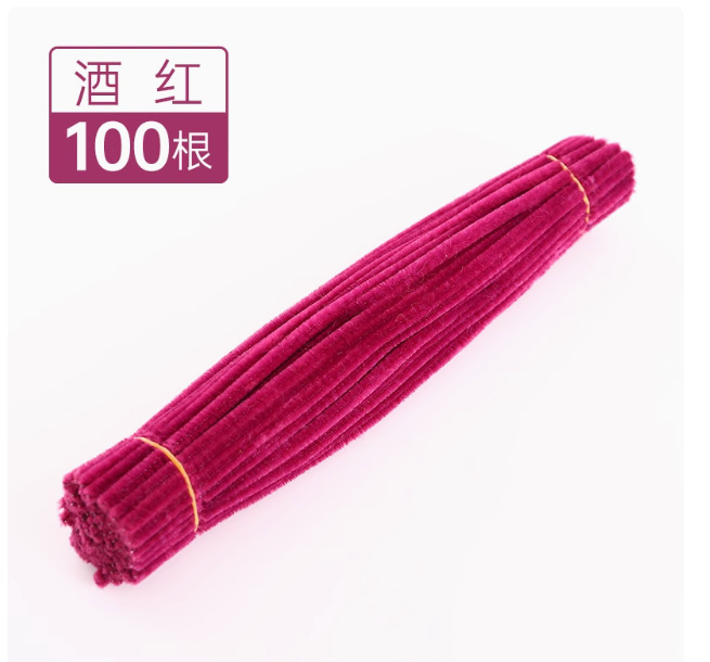 Fábrica de cabello recto inteligente varilla de torsión 7.5mm cifrado mezcla creativa DIY al por mayor mano de jardín de infantes