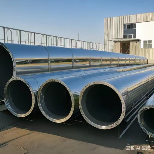 厂家供应304不锈钢法兰连接风管焊接法兰连接风管