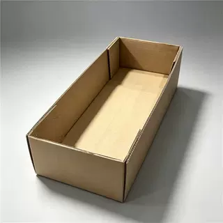 长条开口箱 无顶盖U型箱 钉接纸箱 长条货物包装纸箱定制 上下盒