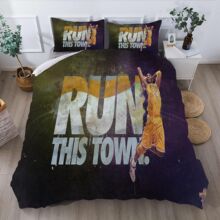 3D家纺三件套被套 科比系列 数码印花外贸跨境美国亚马逊