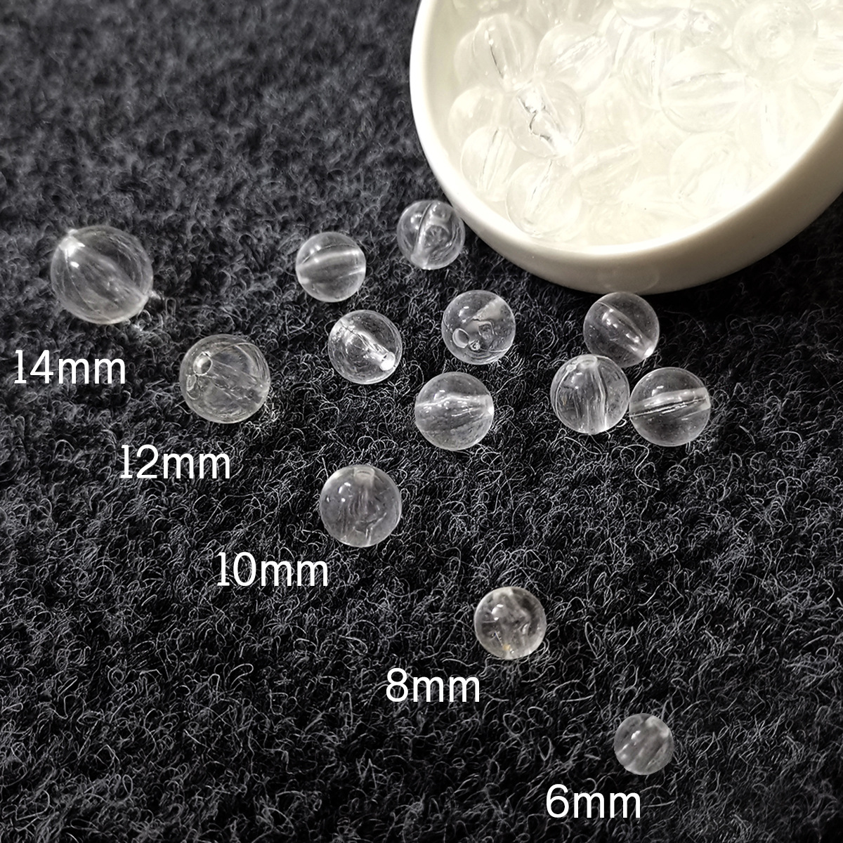 白水晶泡泡珠