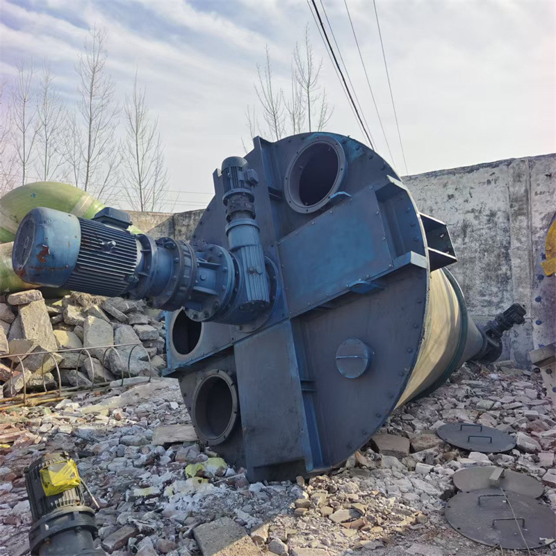 二手不锈钢双螺旋锥形混合机 立式干粉饲料搅拌机 工业锥形混合机