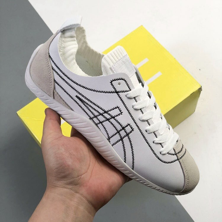 Onitsuka Men's and Women's Sclaw New Classic Retro Low-Top Forrest Gump Shoes Sports Casual Shoes