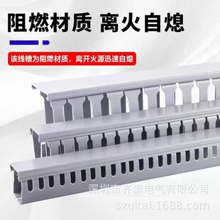 Stainless Steel Aluminum Alloy Galvanized Various Material Wiring Cable Management Channel 40*30/50*30/50*80 Can Be Packed in a Box