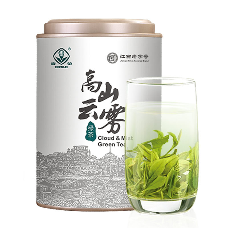 春蕾 办公室茶水间加班解乏解腻200g/罐高山云雾绿茶冷泡茶