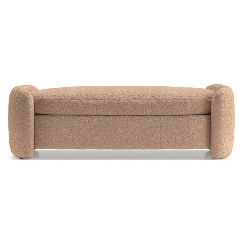 Nuevo cordero cachemire cachemire moderno simple cachemire cachemire salón taburete de cambio de zapatos casero taburete de cambio de zapatos de cama roja