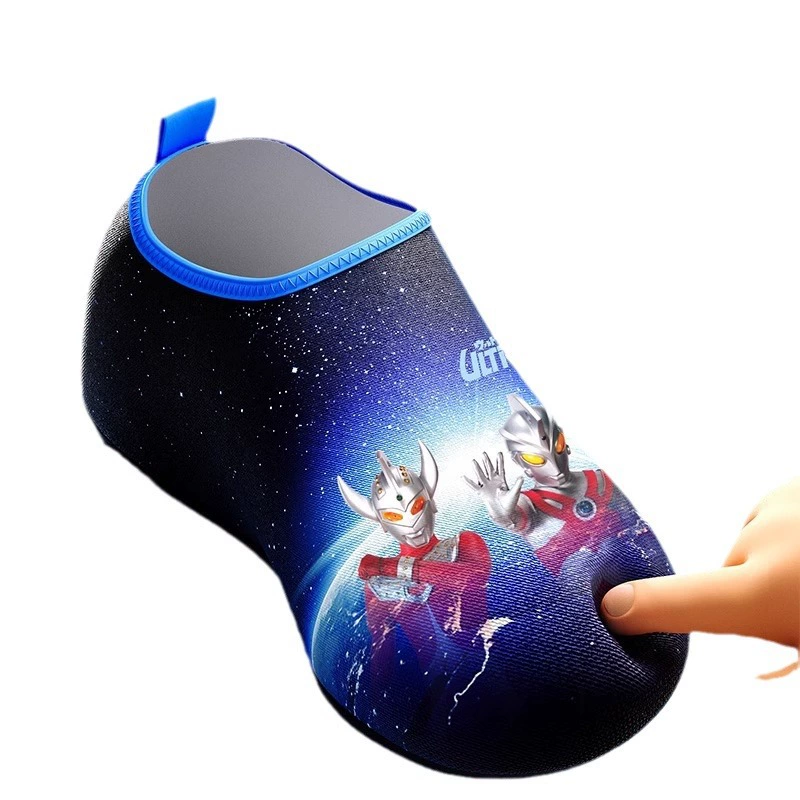 Ультра, классическая детская обувь Ultraman Tiga, пляжная обувь для мальчиков, обувь для плавания, сандалии, новая коллекция