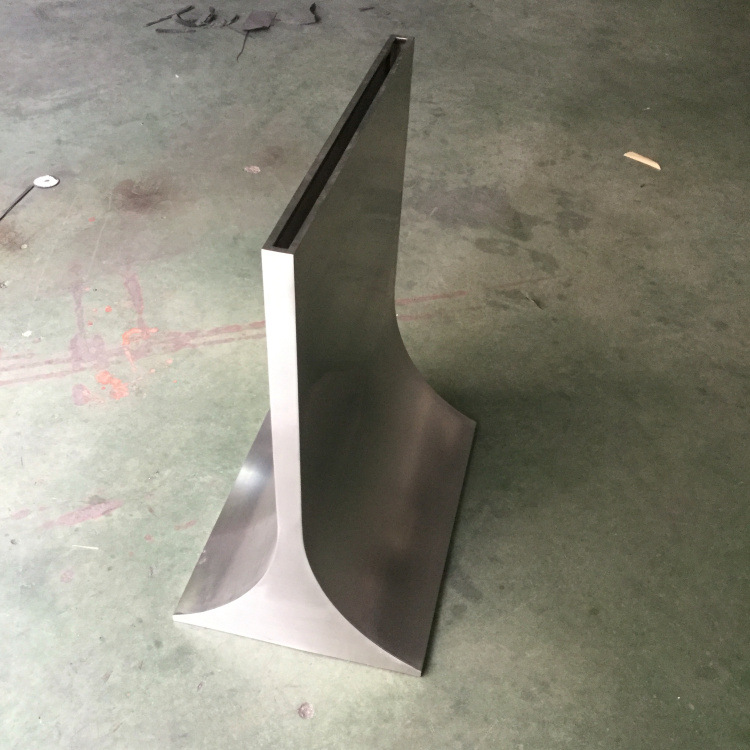 304/201不锈钢拉丝面弧形广告牌广告立牌高弧形底座供应展览批发