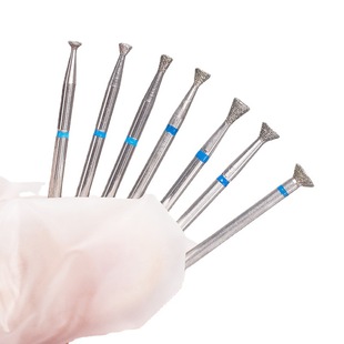Nail Art pre-treatment sanding head fly butterfly to spill glue to remove horny Emery Sander accessories Diamond