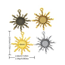 DIY��Ʒ�������п�Ͻ� 8mmԲ��̫��ʱ�ⱦʯ���йҼ�����4388