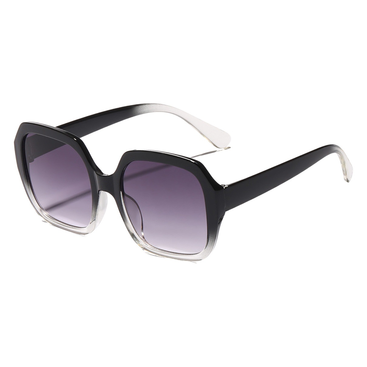 2022 nuevo estilo gran marco gafas de sol retro artístico cara grande que adelgaza poco Libro Rojo misma moda llanura gafas de sol