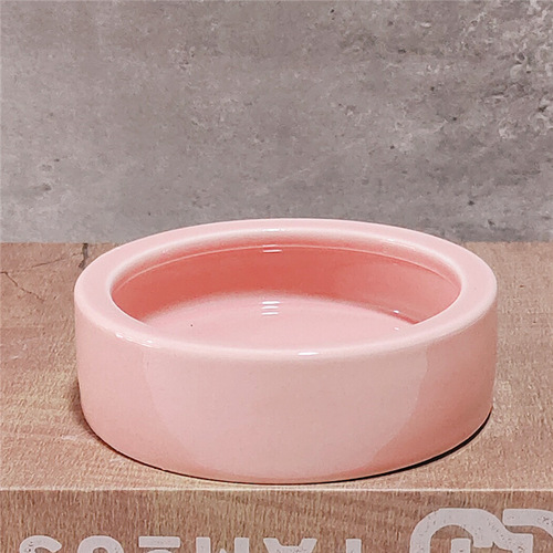 Rutin chicken ceramic feeder quail chicks peony parrot trough kettle food basin crawling pet mealworm anti-escape