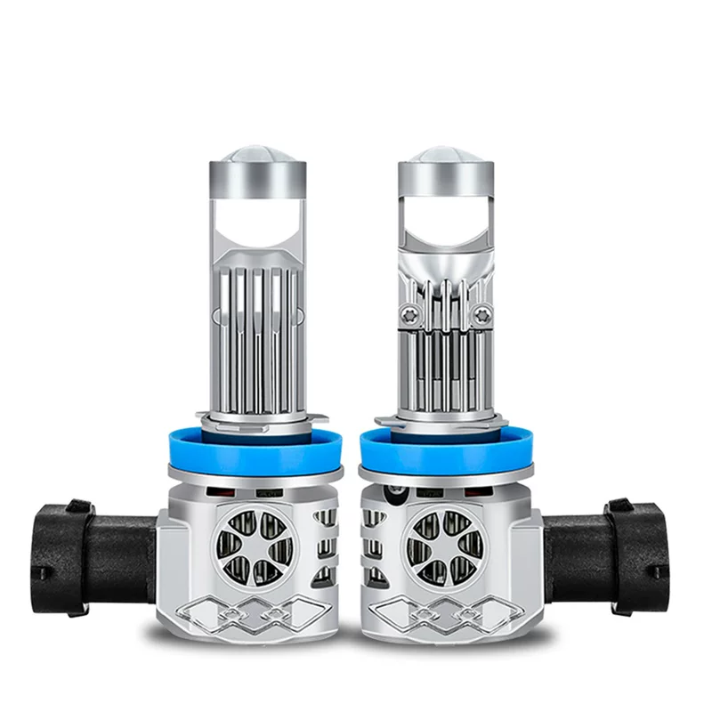Фара головного света автомобиля Y9max светодиодная линза H7 plug-in модифицированная фара кросс-бер источник фабрика водонепроницаемый
