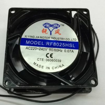 厂家直销 锐风 RF8025  220V  110v  含油 80*80*25 交流散热风扇