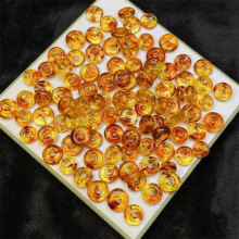 蜜蜡卡环面包圈 弥勒笑佛小铃铛南瓜珠配珠手配件花珀平安扣