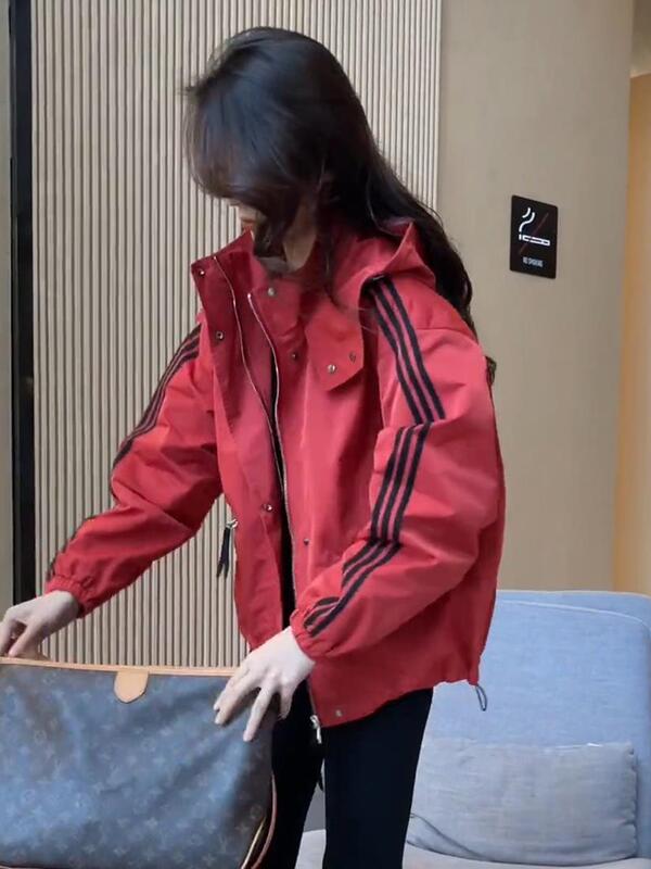 休闲运动工装棒球服女款2025新款春秋季洋气百搭小个子冲锋衣|undefined