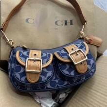 寇驰新款女包soho中古腋下包Ashton机车法棍眼镜包单肩斜挎麻将包