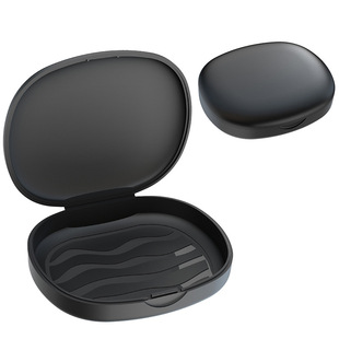 New food grade orthodontic invisible braces box carrying large capacity retainer corrector storage box tool