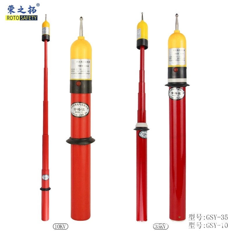 10kv35kv миниатюрный выдвижной Карманный электроскоп высоковольтный Акустооптический стержень электроскоп электрическая ручка электрическая бытовая