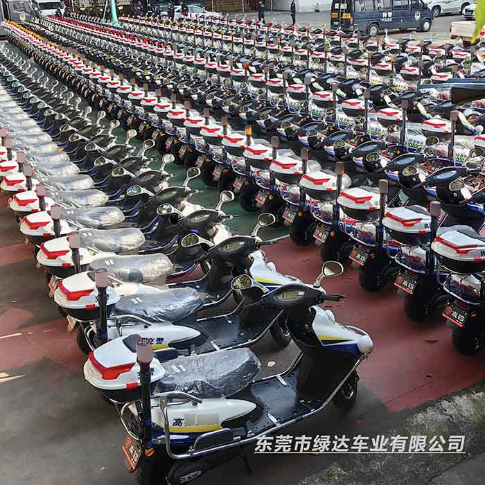 72v Electric Two-wheeled Patrol Car 2-wheeled Security Patrol Electric Motorcycle (72v Ruijie Extension)