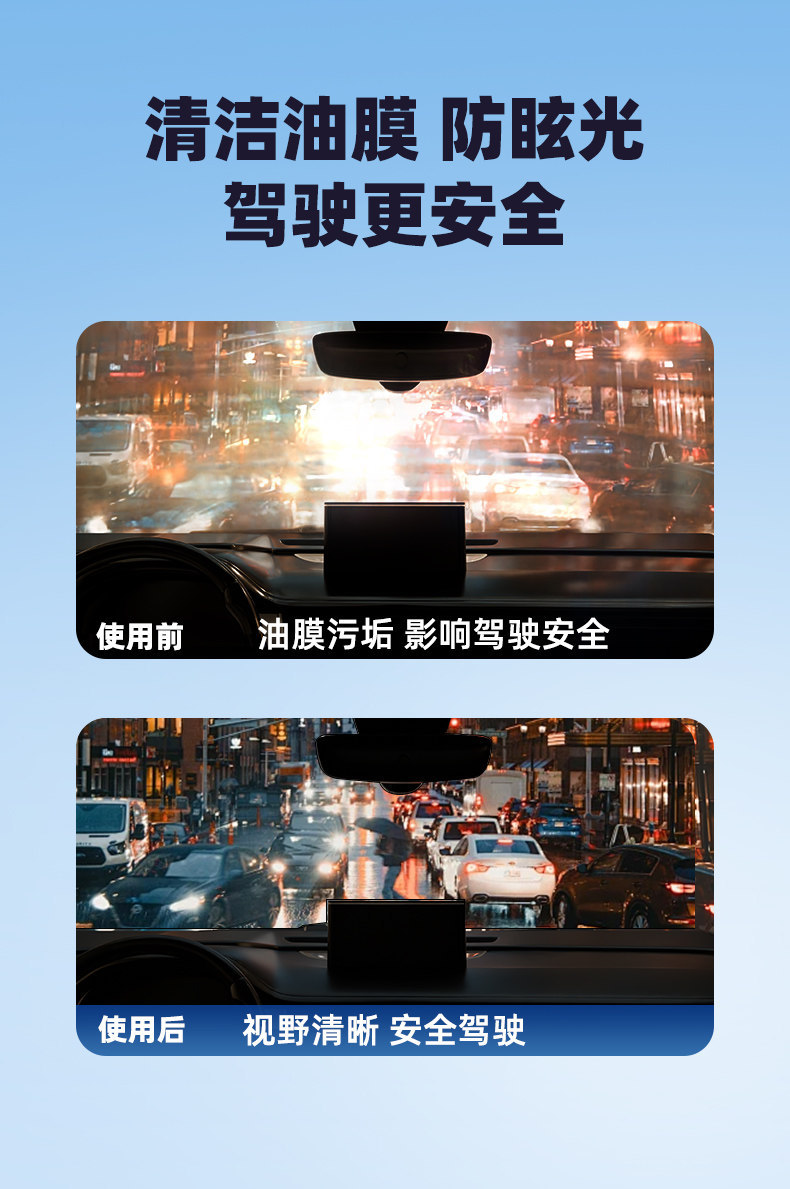 Promoted as a Degreasing Film Cleaner, Car Glass Cleaning Agent, Powerful Stain Remover for the Front Windshield, and a Brightening Coating Paste